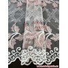 Damask Yapraklı Tül Perde